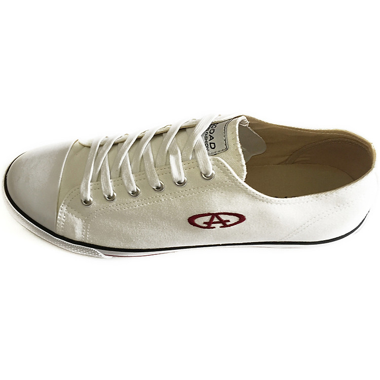 Giày Sneaker Nam Cổ Thấp Codad Canvas - Trắng