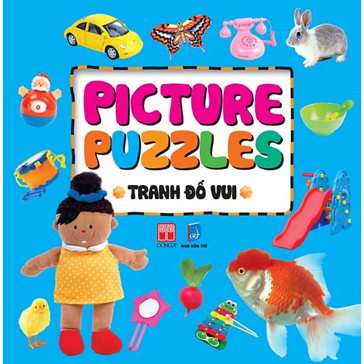 Sách Bé Yêu Đi Mẫu Giáo - Tranh Đố Vui