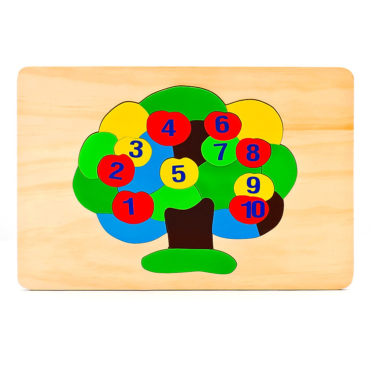 Đồ Chơi Gỗ Tranh Ghép Edugames Cây Táo GB129 (20 x 30cm)