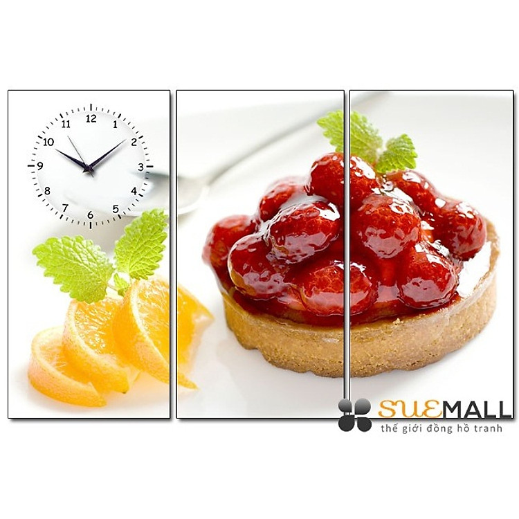 Tranh Đồng Hồ Suemall TA140706 - Mứt Dâu Tây