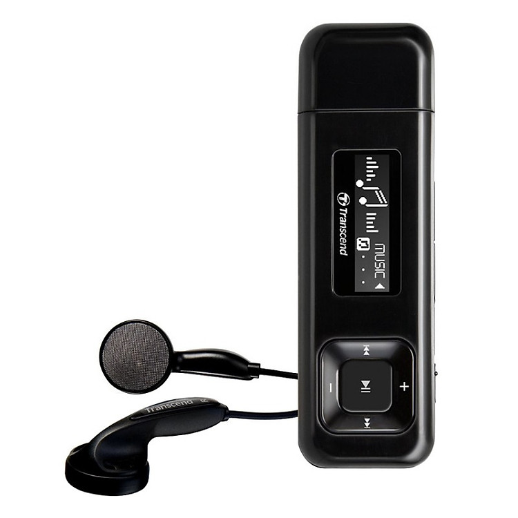 Máy Nghe Nhạc Transcend MP330 8GB - Đen