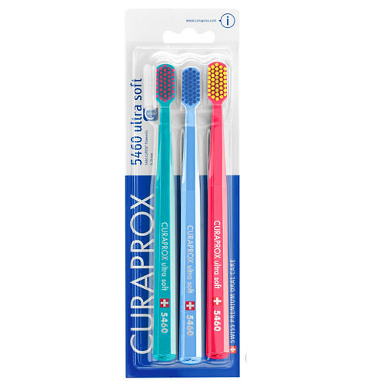 Bộ 3 Cây Bàn Chải Đánh Răng Curaprox Ultra Soft CS 5460