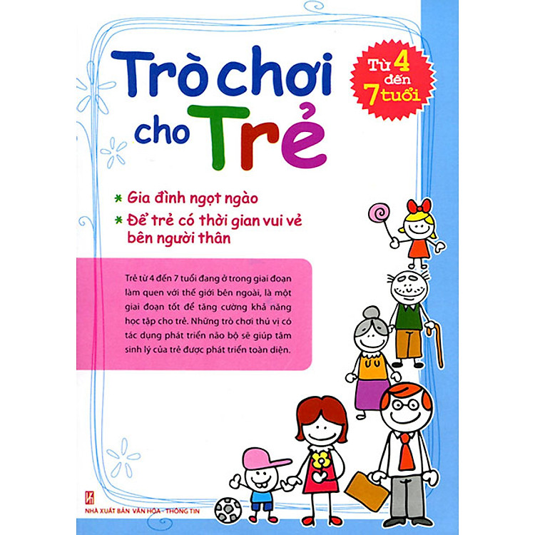 Sách Trò Chơi Cho Trẻ Từ 4 Đến 7 Tuổi