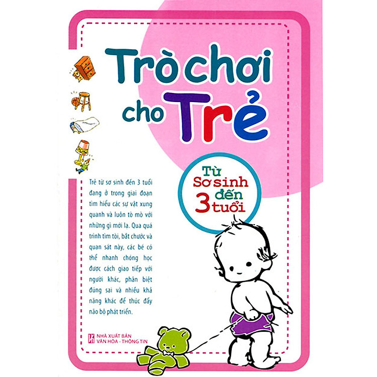 Sách Trò Chơi Cho Trẻ Từ Sơ Sinh Đến 3 Tuổi