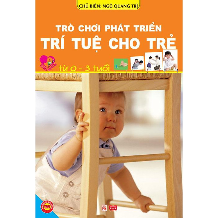 Sách Trò Chơi Phát Triển Trí Tuệ Cho Trẻ Từ 0-3 Tuổi