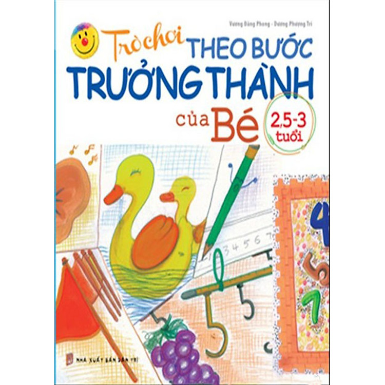 Sách Trò Chơi Theo Bước Trưởng Thành Của Bé (Từ 2.5 - 3 Tuổi)