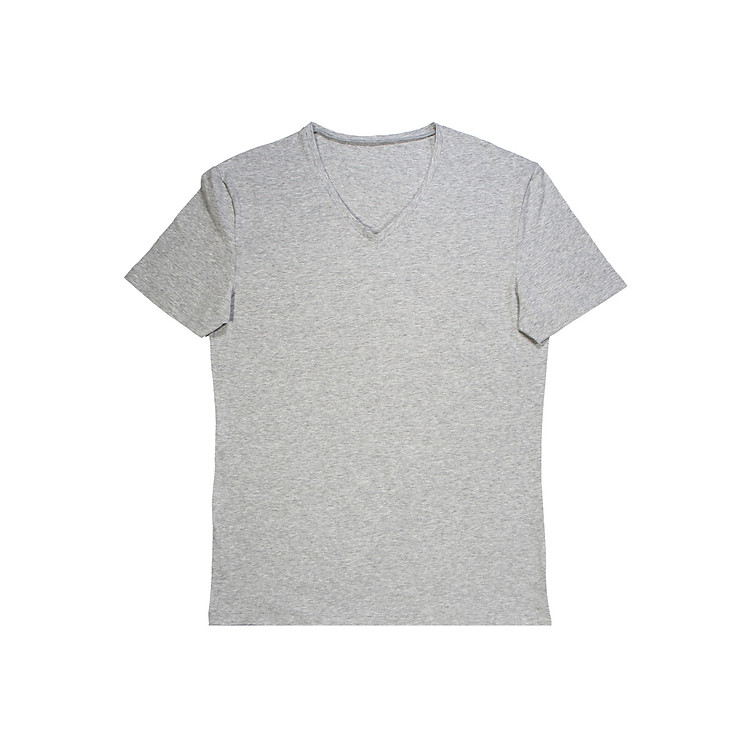 Áo T-Shirt Nam Cổ Tim IMVMAN TS-Tim1 - Xám