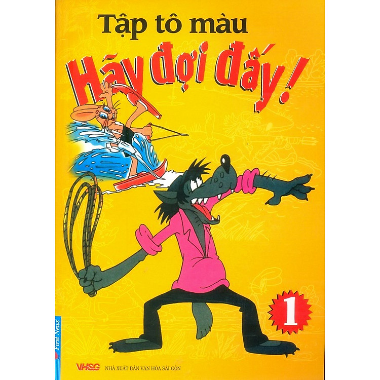 Sách Tập Tô Màu - Hãy Đợi Đấy (Tập 1)