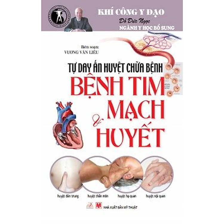 Sách Tự Học Day ấn Huyệt Chữa Bệnh - Bệnh Tim Mạch & Huyết
