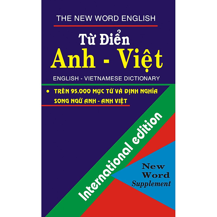 Từ Điển Anh - Việt 95.000 Từ (Lớn)