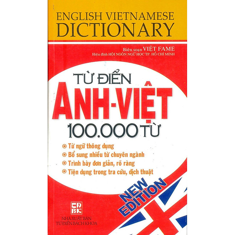 Từ Điển Anh - Việt 100.000 Từ