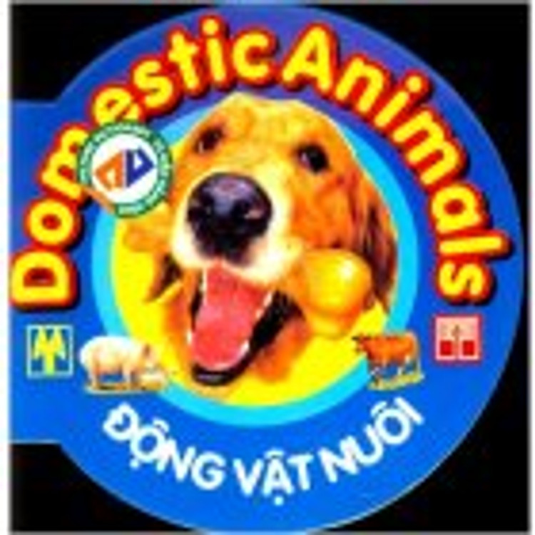 Sách Từ Điển Anh - Việt Bằng Hình: Domestic Animals - Động Vật Nuôi