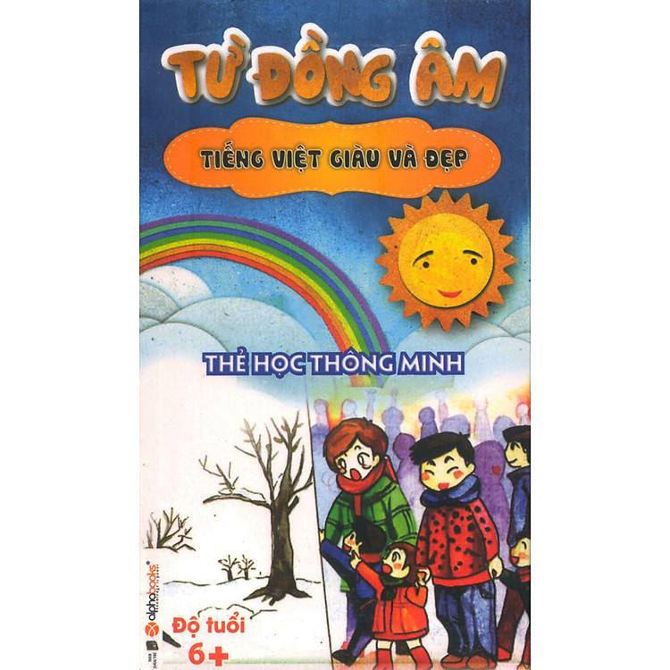 Thẻ Học Thông Minh - Tiếng Việt Giàu Và Đẹp: Từ Đồng Âm (Độ Tuổi 6+)