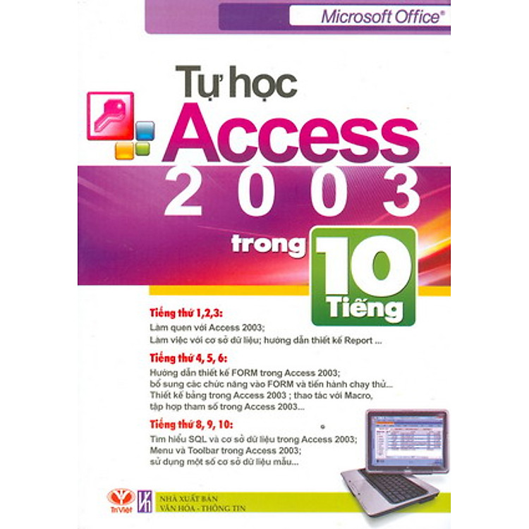 Sách Tự Học Access 2003 Trong 10 Tiếng