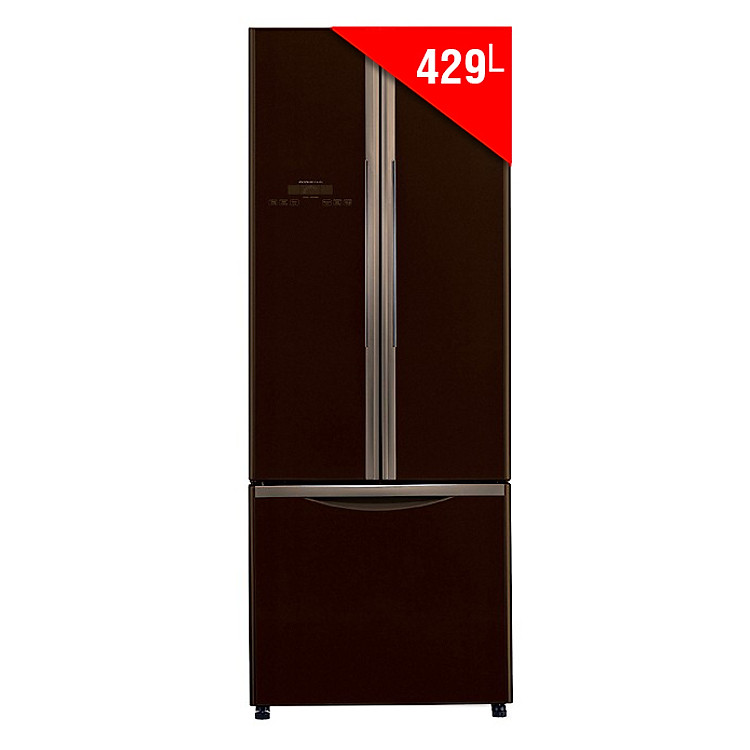 Tủ Lạnh Inverter Hitachi R-WB545PGV2 (429L) - Nâu - Hàng chính hãng