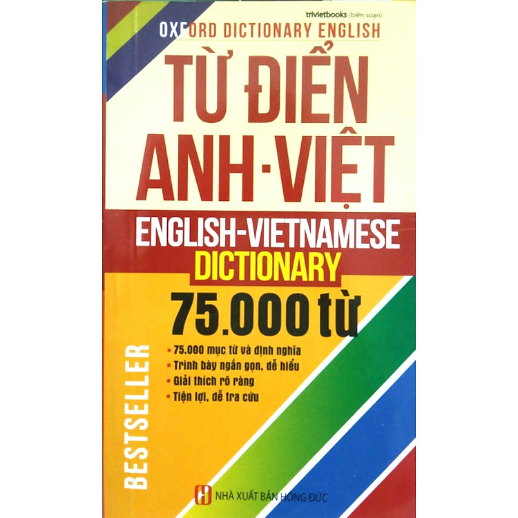 Từ Điển Anh - Việt 75.000 Từ