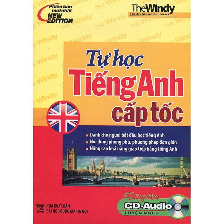 Sách Tự Học Tiếng Anh Cấp Tốc (Kèm CD)