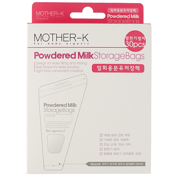Túi Đựng Sữa Mother-K Hàn Quốc KM13011 (30 Cái)