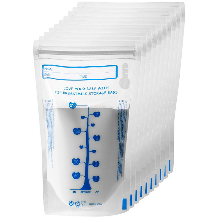 Túi Trữ Sữa Có Cảm Ứng Nhiệt Unimom UM870152 (40 Túi – 210ml) là bộ túi trữ