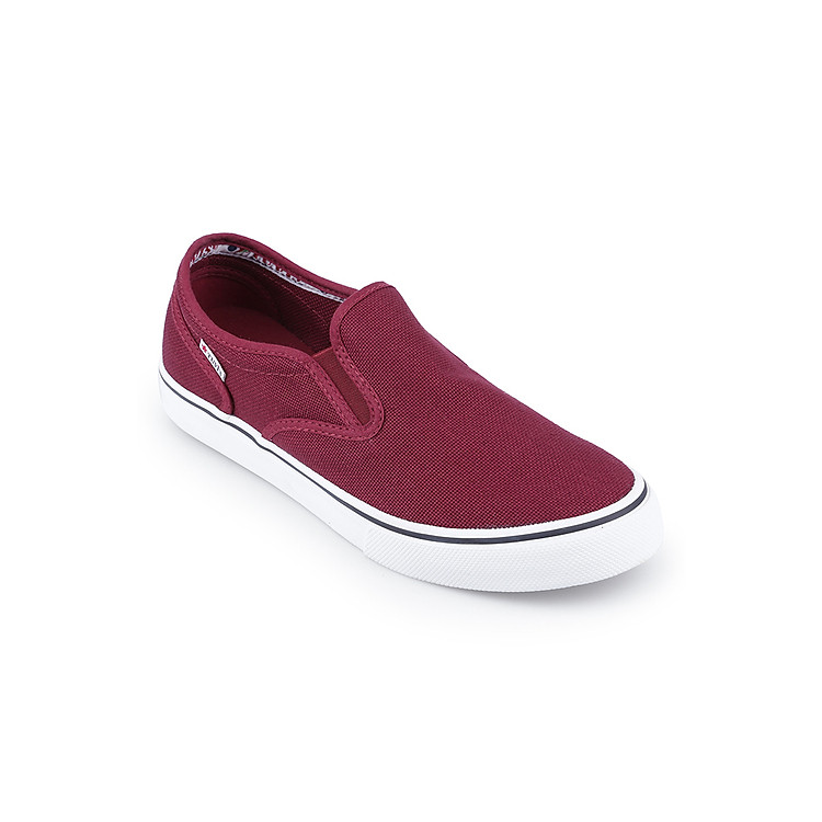 Giày Slip On Unisex Tuvi’s TVS-09-C84 - Đỏ Đô