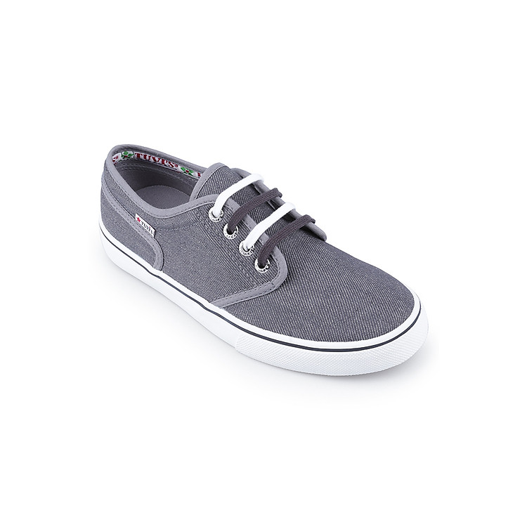 Giày Cột Dây Unisex Tuvi’s TVS-10-M38 JEAN - Xám Jean