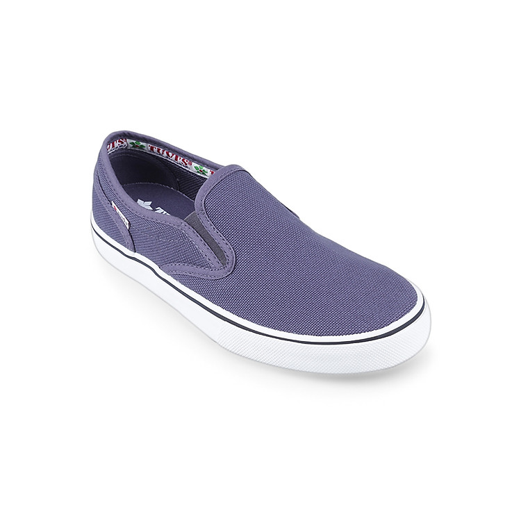 Giày Slip On Unisex Tuvi's TVS-09-C57 - Xanh Xám