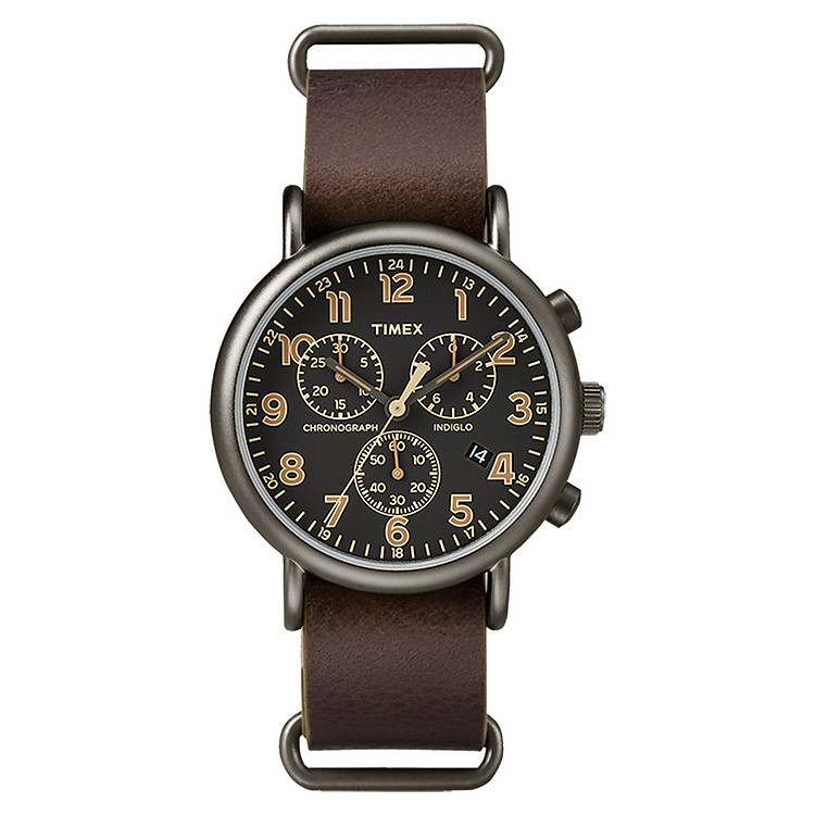 Đồng Hồ Nam Dây Da Timex Weekender™ Chrono Oversized TW2P85400