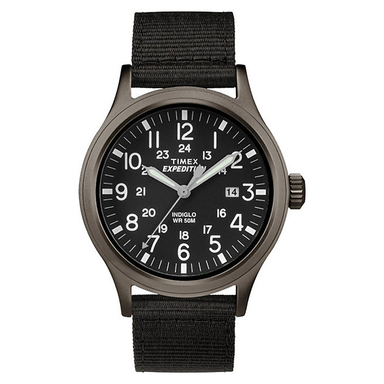 Đồng Hồ Nam Dây Vải Phối Da Timex Expedition Scout TW4B06900