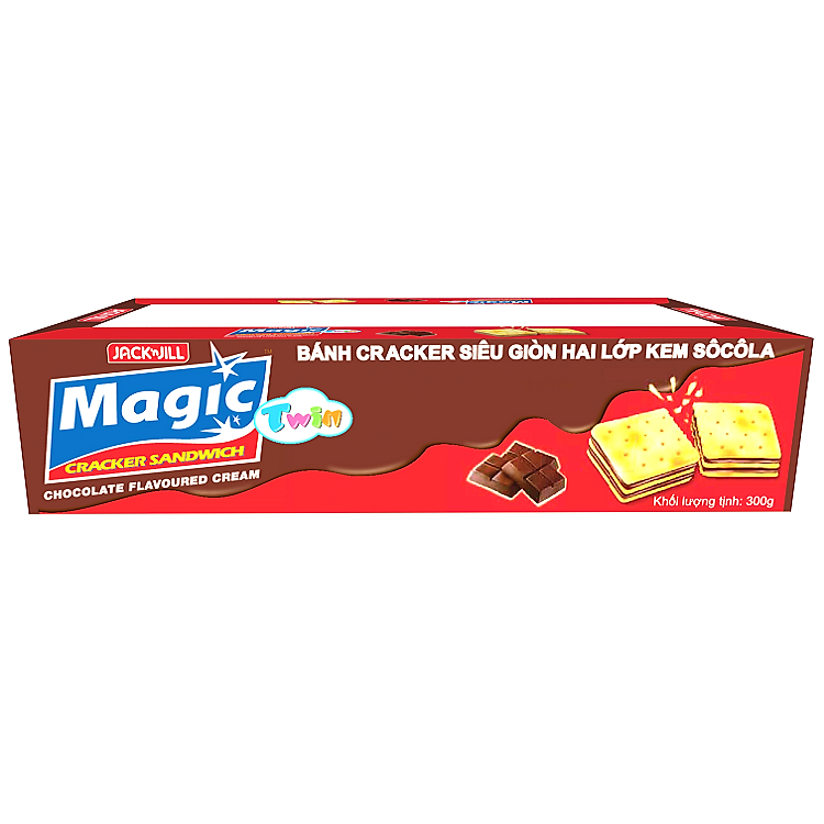 Bánh Quy Magic Twin Butter Hương Chocolate (15g x 20)