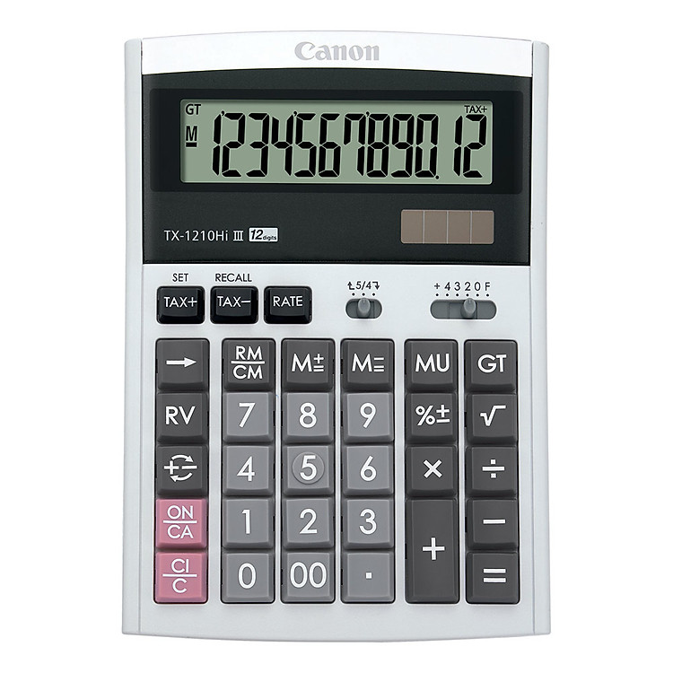 Máy Tính Để Bàn Canon 12 Số - TX-1210 HI III