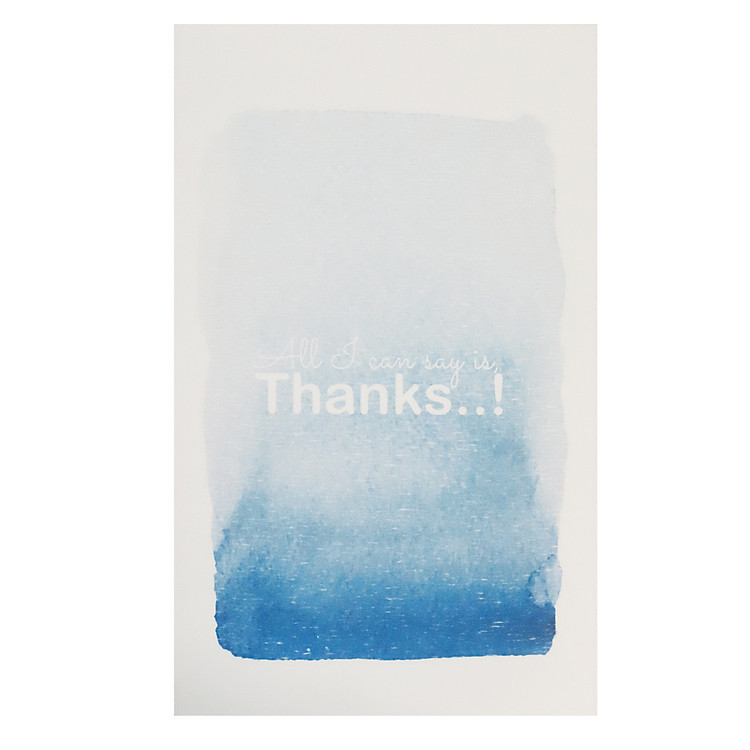 Thiệp Màu Nước 01