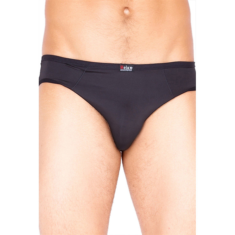 Quần Brief Thun Lạnh Giãn 4 Chiều Relax RL036 - Đen