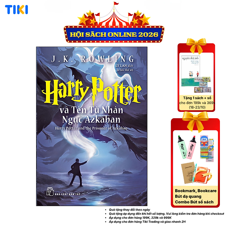 Mua Sách Harry Potter và tên tù nhân ngục Azkaban (Tái Bản 2022