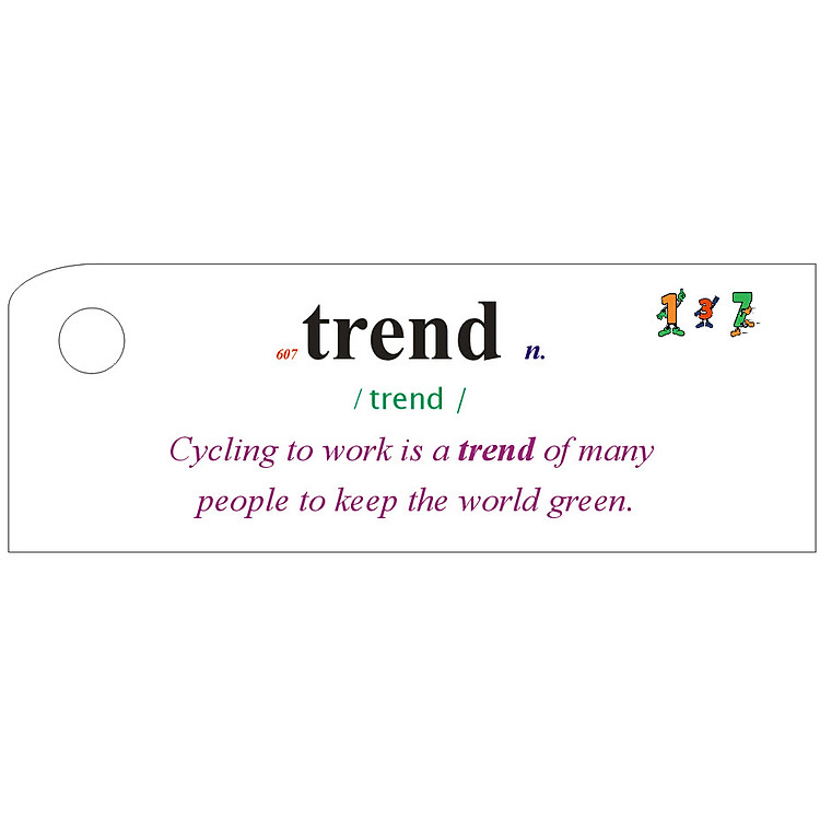 Flashcard The Mordern Word Best Quality (U13)