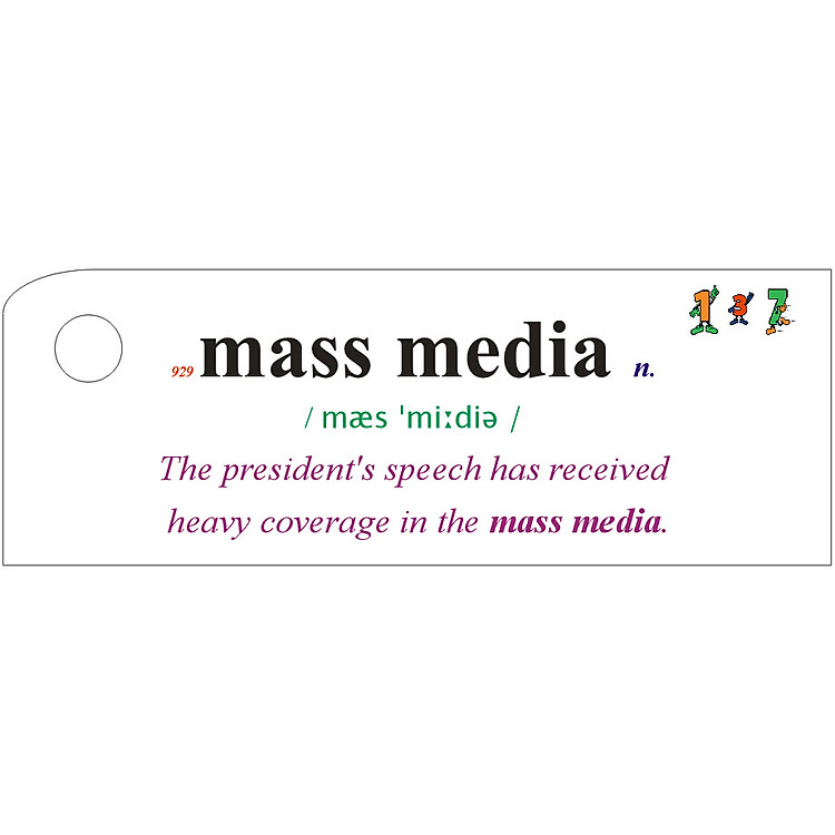 Flashcard The Media Best Quality (U19)