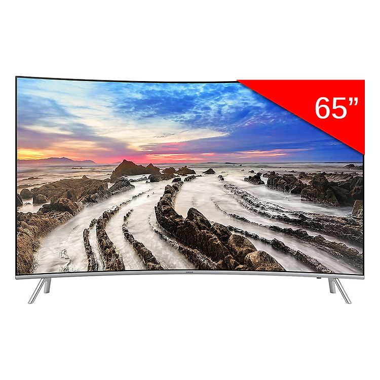 Smart Tivi Samsung Cong 65 inch Premium UHD UA65MU8000KXXV - Hàng Chính Hãng