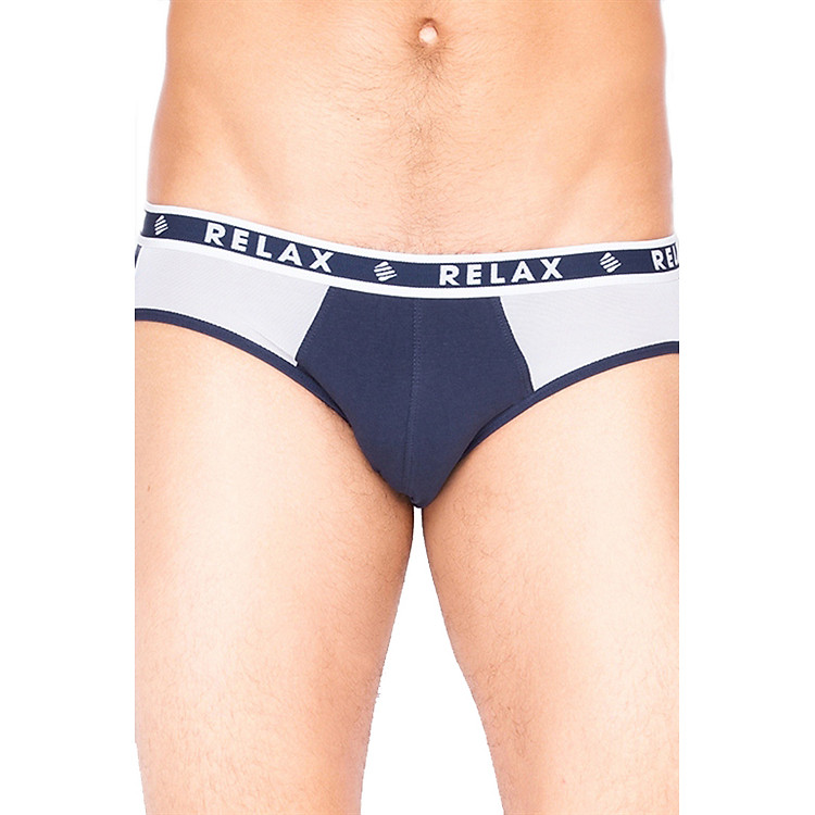 Quần Brief Thun Giãn 4 Chiều Relax RLTK023 - Xanh Đen