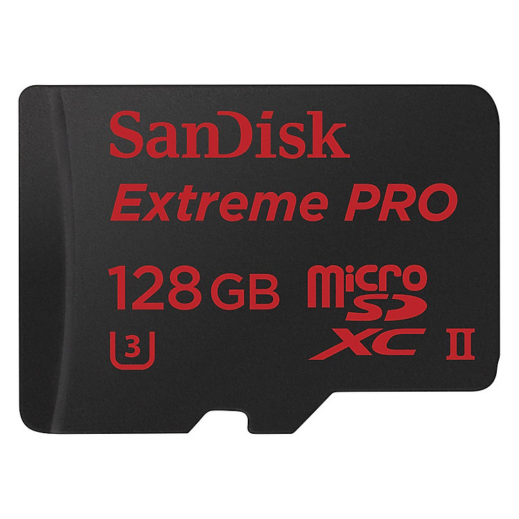 Thẻ Nhớ microSDXC SanDisk Extreme Pro 128GB UHS-II/U3 Up to 275MB/s + Đầu đọc thẻ 3.0 - Hàng Chính Hãng