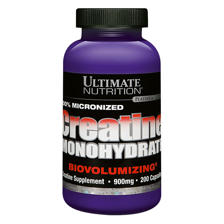 Viên Uống Tăng Sức Mạnh Và Sức Bền Creatine Monohydrate Ultimate Nutrition SMUN053 (200 Viên)