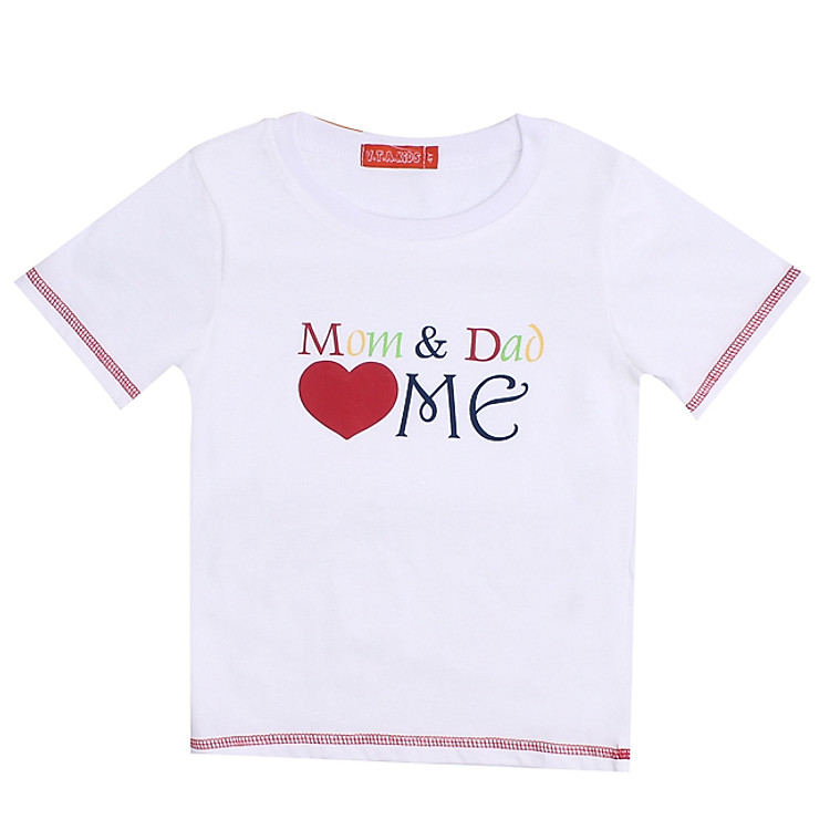 Áo Thun TE VTA KIDS NT UN50401 4-14 - Trắng