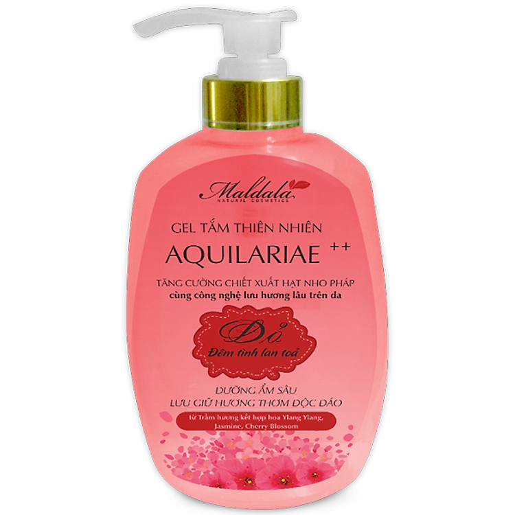 Gel Tắm Trầm Đỏ ++ Maldala (750ml)