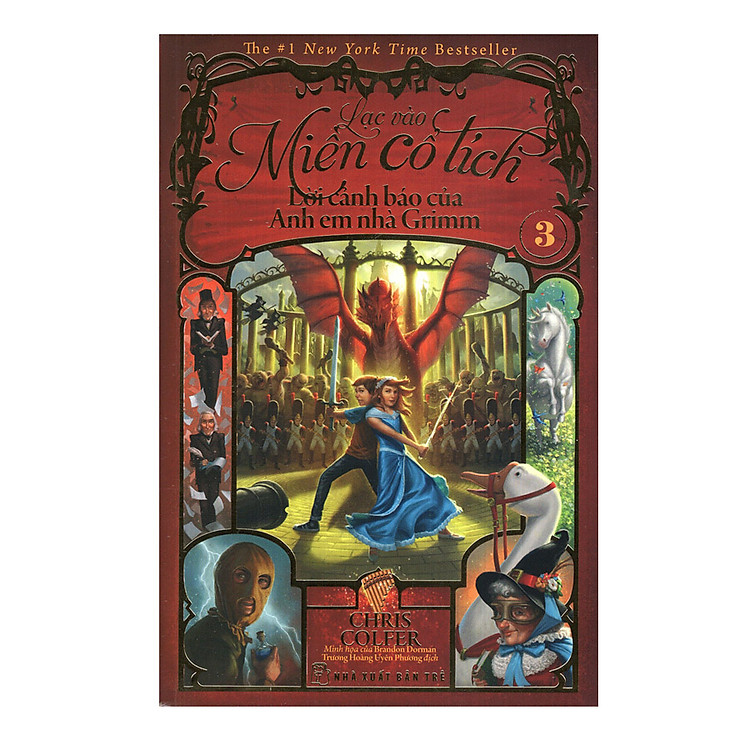 Sách Lạc Vào Miền Cổ Tích 03 - Lời Cảnh Báo Của Anh Em Nhà Grimm