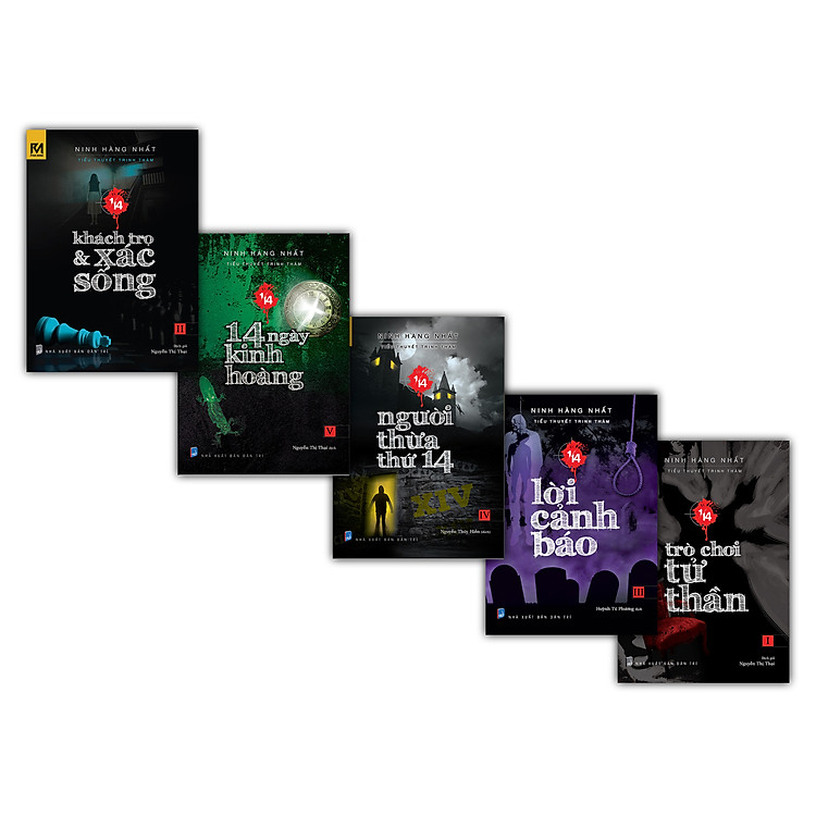 Combo Tiểu Thuyết Trinh Thám 1/14 (Trọn Bộ 5 Tập)