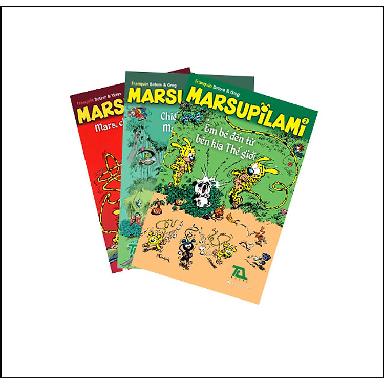 Bộ 3 Tập Marsupilami - Tặng Lồng Đèn Marsupilami Xinh Xắn