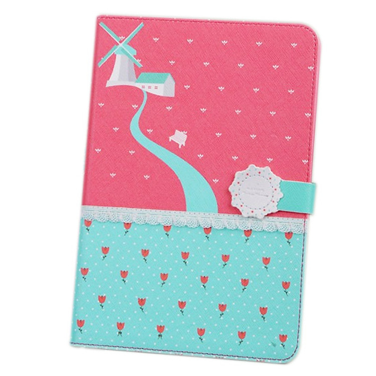 Bao Da Baseus Flower Case Cho iPad Mini Retina Đỏ