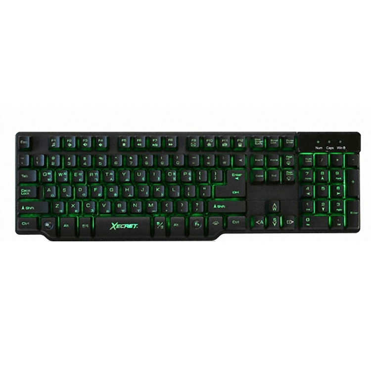 Bàn Phím Royche XECRET - K2 LED - Dành Cho Game Thủ - Hàng Chính Hãng