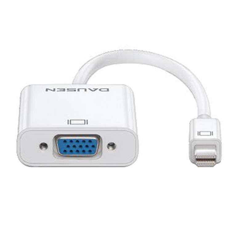 Cáp Chuyển Mini Display Port to VGA Dausen TR-DP002 - Hàng Chính Hãng