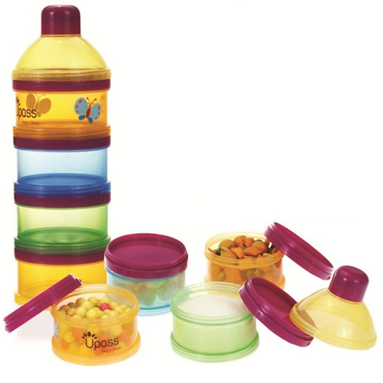 Hộp Đựng Sữa Bột 4 Ngăn Không BPA Upass UP8013C