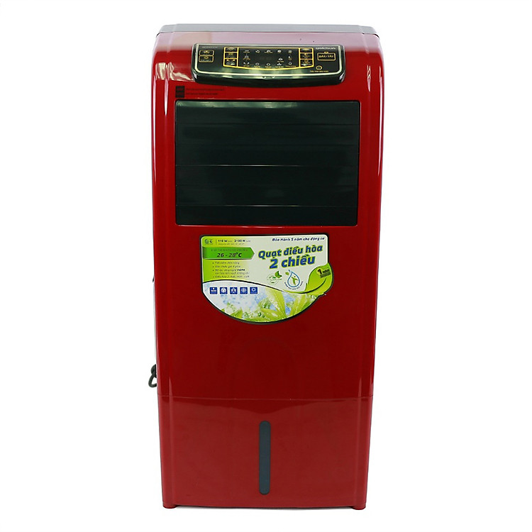 Quạt Điều Hòa 2 Chiều Goldsun EF-GHT13A (Đỏ) - Hàng Chính Hãng