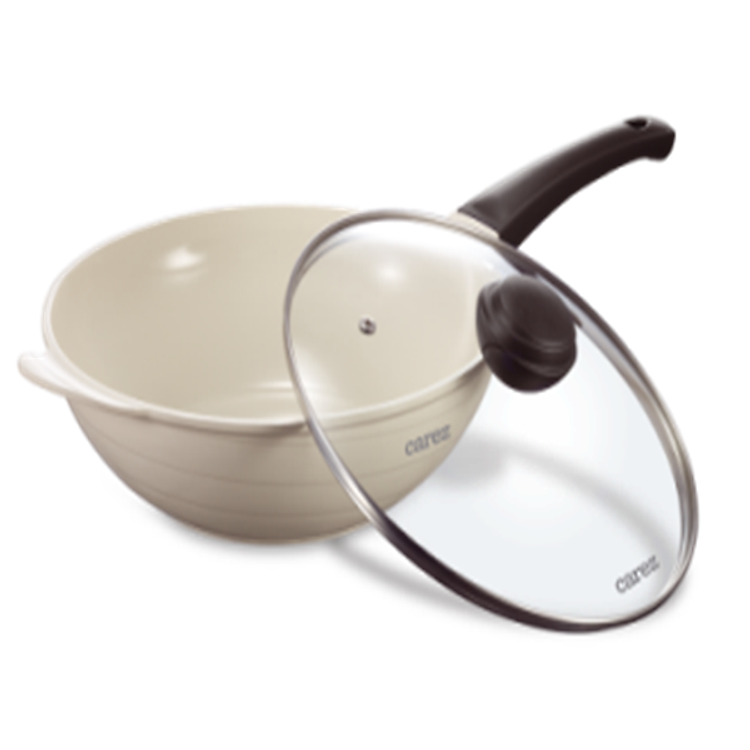 Chảo Đúc Cao Cấp Phủ Gốm Carez WOC453DI-28